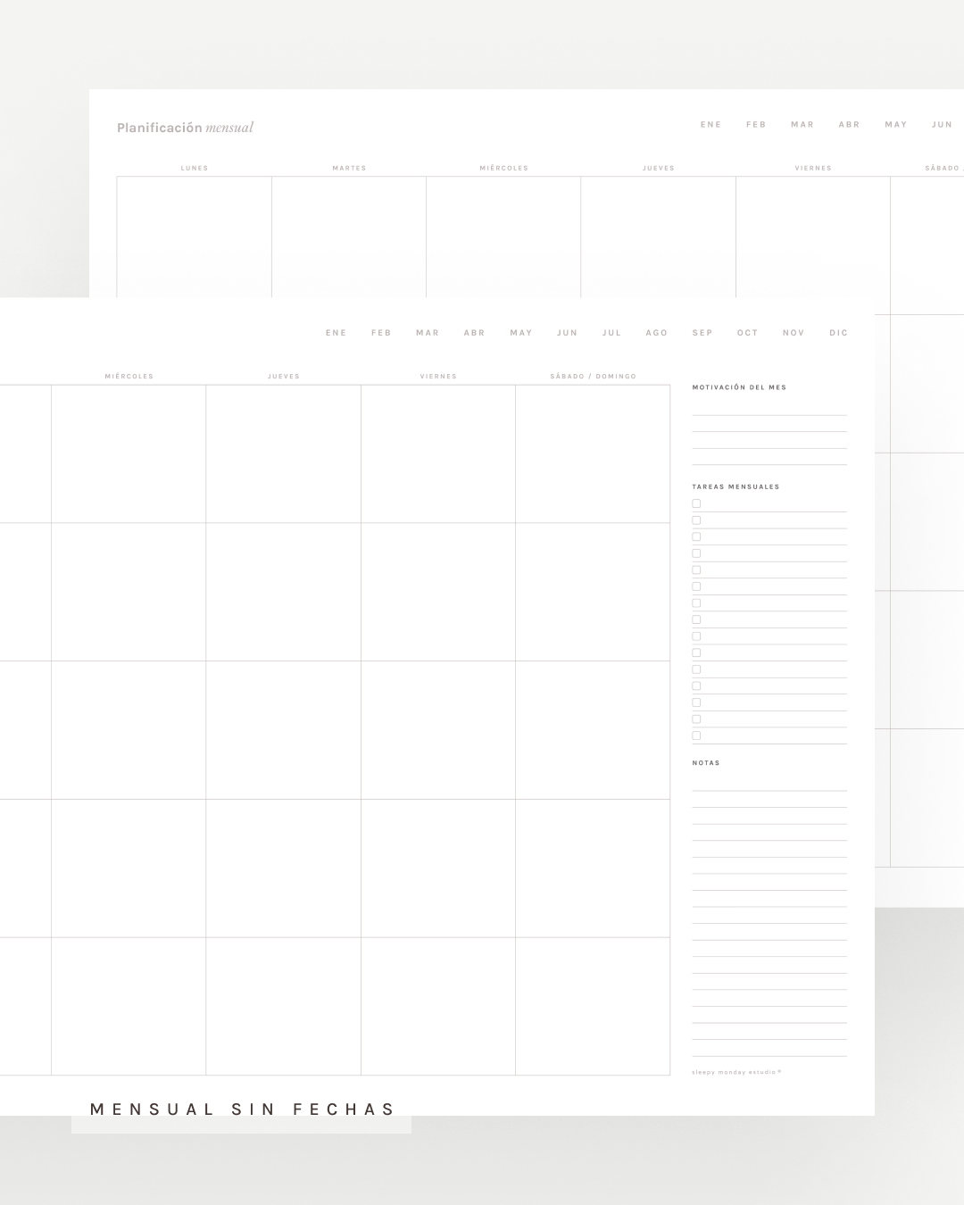 Formato mensual (grande)