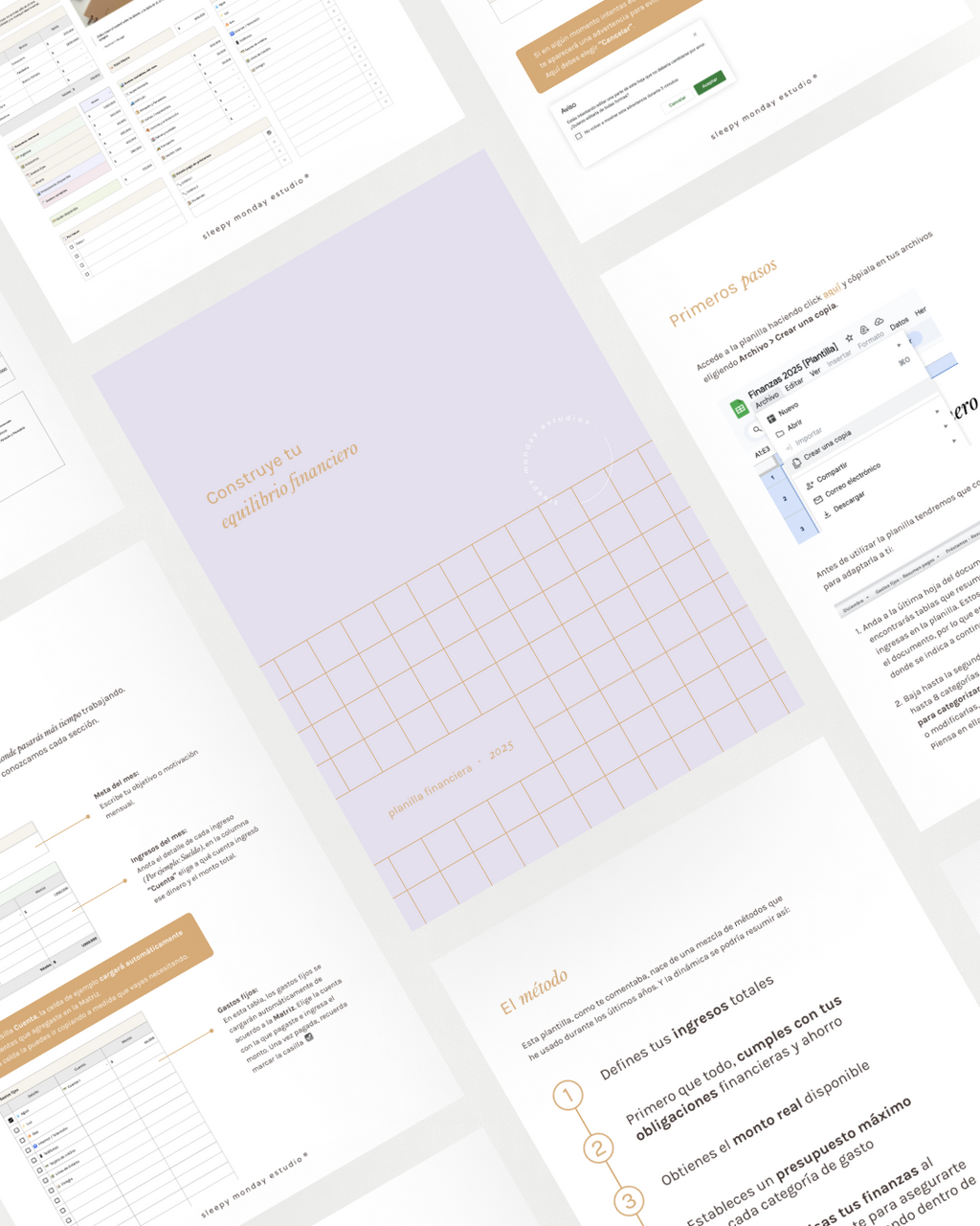 Planilla "Construye tu equilibrio financiero"